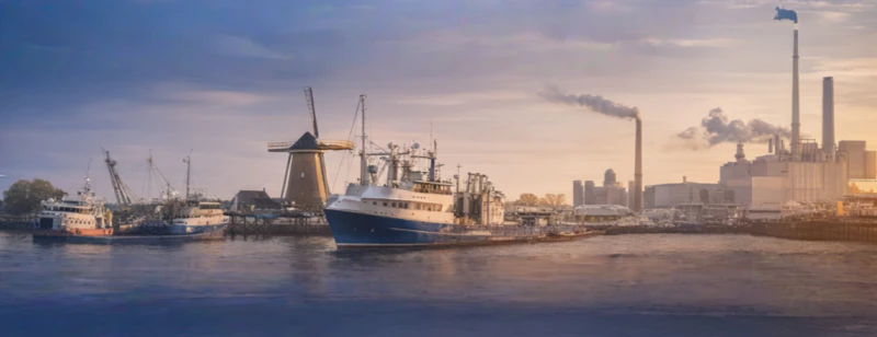 Fishery oilfield scenario