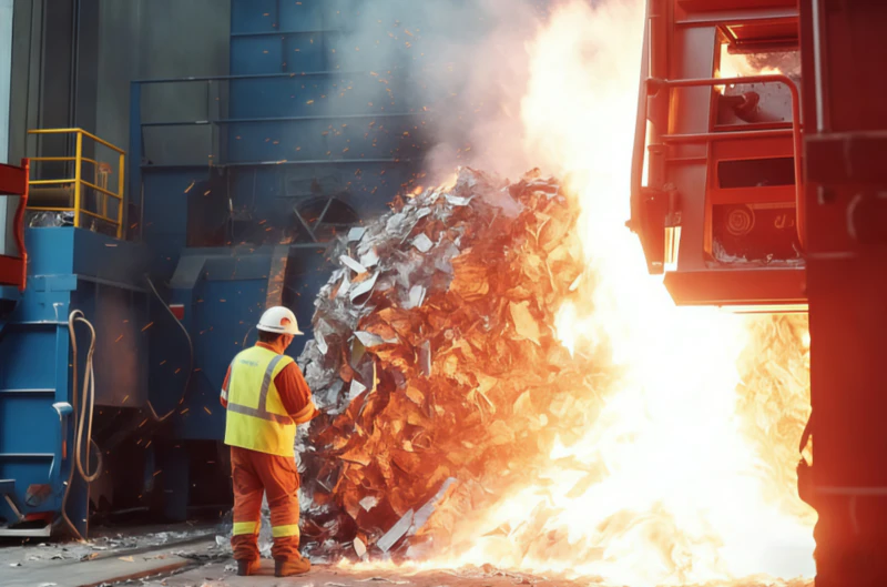 Waste incineration plant