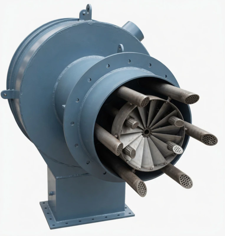 High-Efficiency Burner Exterior