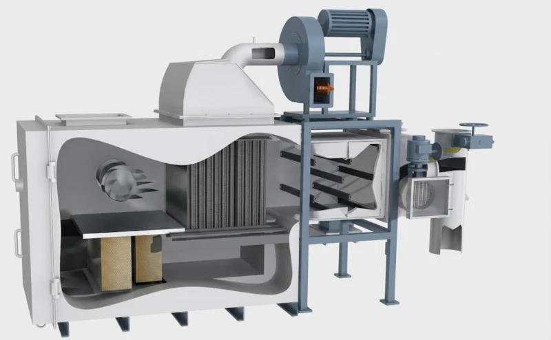 Catalytic Combustion Unit installed in a printing and packaging plant – CO system for ester and benzene series abatement