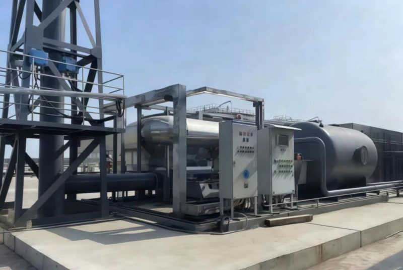 Catalytic oxidation unit installation case study in fine chemical plant – resistant to sulfur and amine poisoning