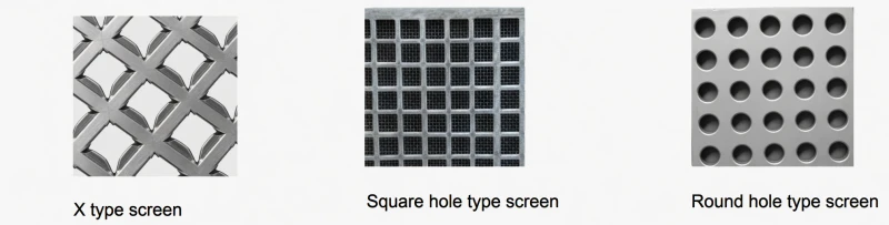 Distribution Screen Types