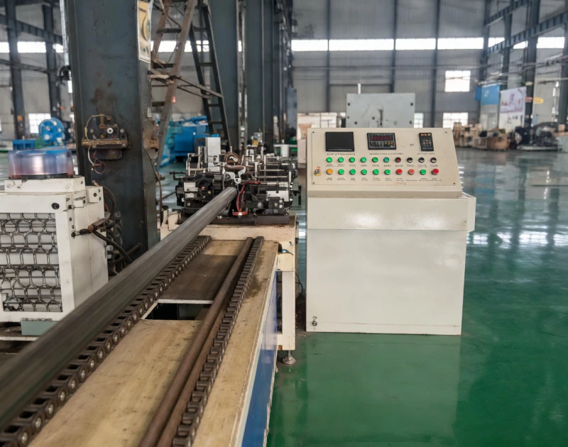 Finned Tube Rolling Machine