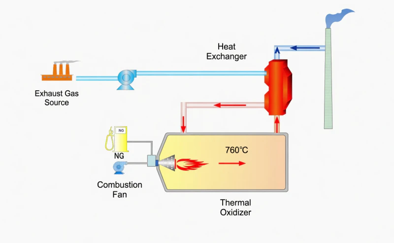 TO Working Principle Diagram