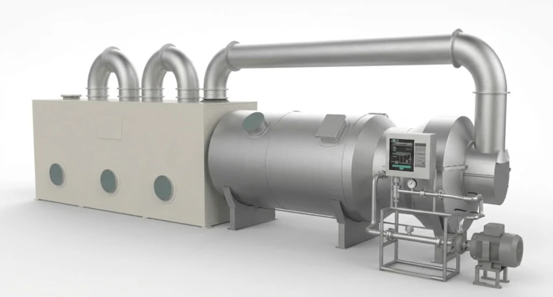 Panoramic view of Direct-Fired Thermal Oxidizer