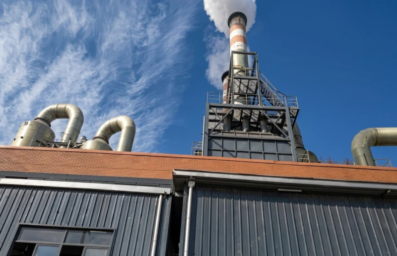 Toepassingsscenario's van een systeem voor de zuivering van rookgassen van meerdere verontreinigende stoffen in een fabriek voor de productie van lithiumcarbonaat voor nieuwe energiebatterijen. De installatie is compleet en omvat een vultoren, een COA-denitrificatie-, FGD-wasser en een natte elektrostatische precipitator, waarmee een schone, onzichtbare schoorsteenlozing wordt gerealiseerd.