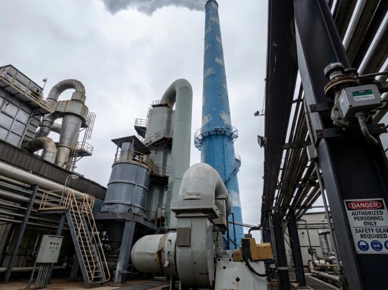 Application scenarios of SNCR SCR denitrification and limestone-gypsum desulfurization system for power battery lithium carbonate rotary kiln sintering off-gas treatment at global EV battery manufacturer achieving ultra-low emission compliance